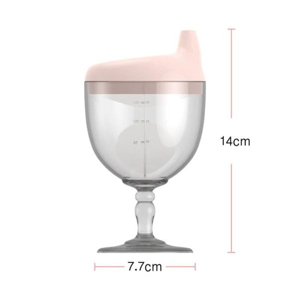 Chic 150ml Goblet-Style Baby Drinking Bottle - Safe, Leak-Proof & Kid-Friendly - Image 4