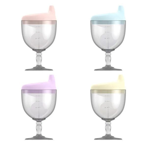 Chic 150ml Goblet-Style Baby Drinking Bottle - Safe, Leak-Proof & Kid-Friendly - Image 2