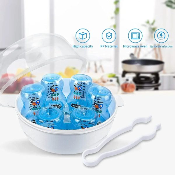 High-Efficiency Microwave Baby Bottle Steam Sterilizer - Image 5