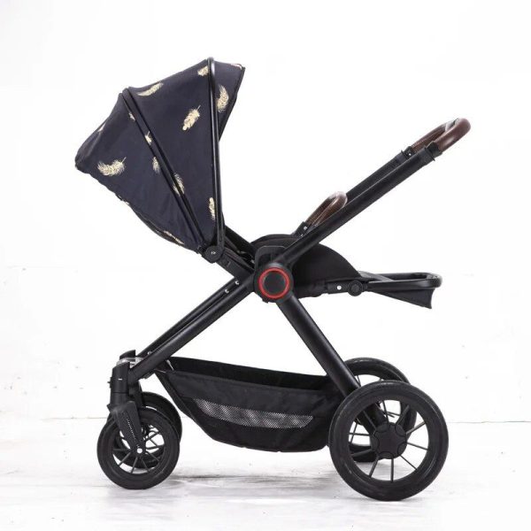 Versatile High-View Baby Stroller - Lightweight, Foldable, and Shock-Absorbing for Travel and Everyday Use - Image 7