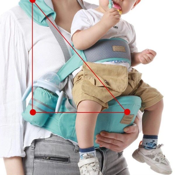 Lightweight and Comfortable Baby Hip Seat Carrier - Suitable for 3-36 Months - Image 3