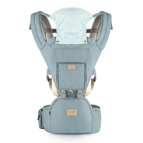 Versatile 5-in-1 Baby Carrier - Ergonomic All-Position Sling for Infants and Toddlers, 7-35 lbs - Image 3