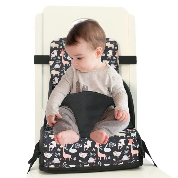 Portable Kids Dining Booster Seat Cushion with Anti-Slip Mat - Image 4